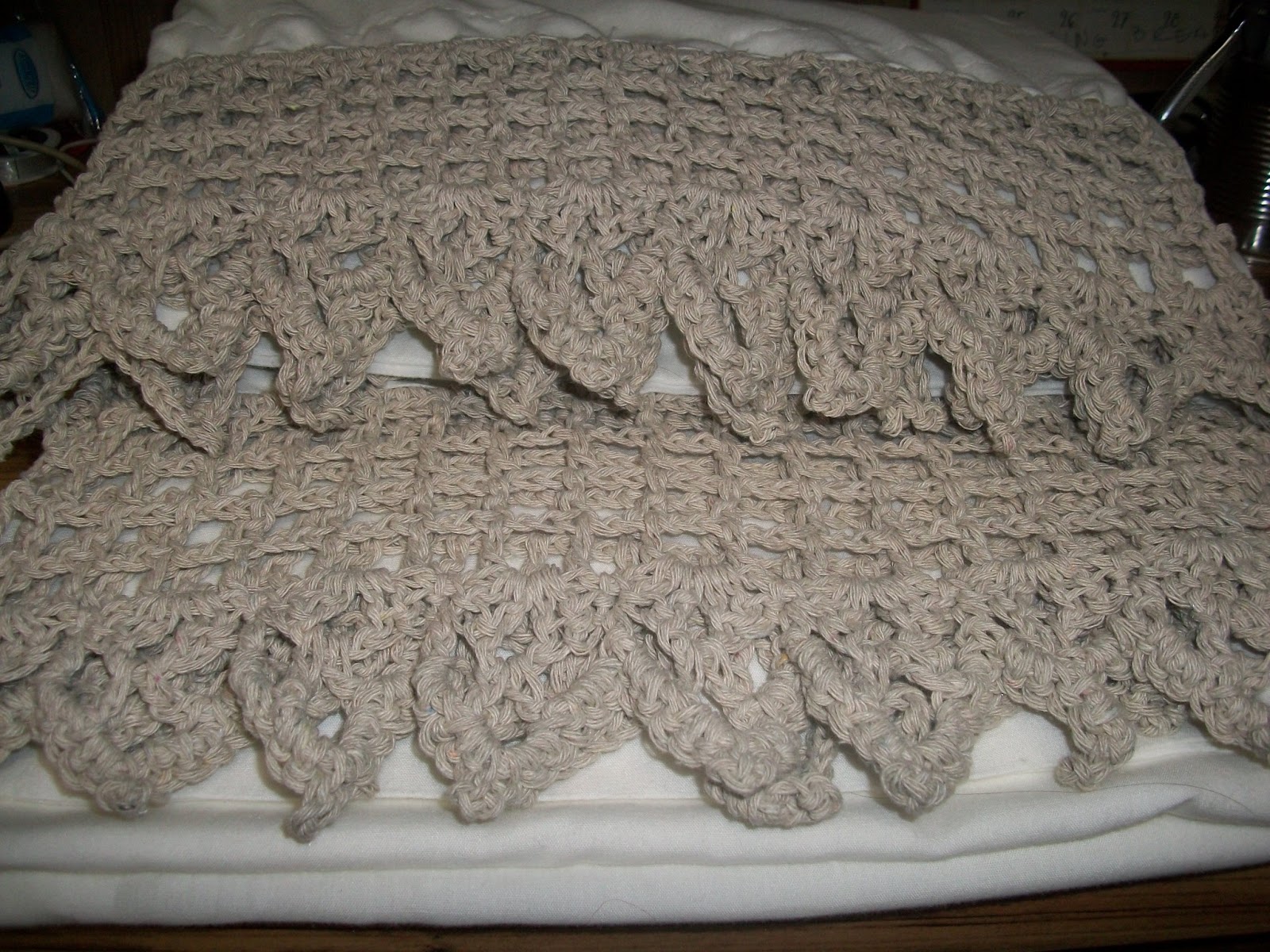 Creative Bling Crocheted Curtain Edging