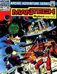 ManTech Robot Warriors Comic