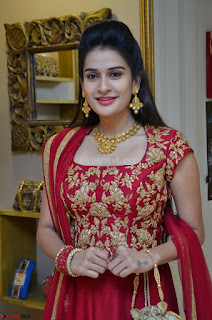 Jenny Honey in Stunning Dark Red Anarkali Dress at Splurge   Divalicious curtain raiser ~ Exclusive Celebrities Galleries 005