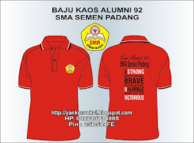 BAJU KAOS ALUMNI SMA