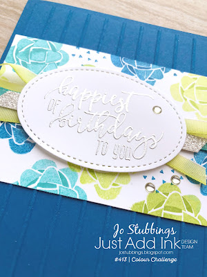 Jo's Stamping Spot - Just Add Ink Challenge #413 using Picture Perfect Birthday by Stampin' Up!