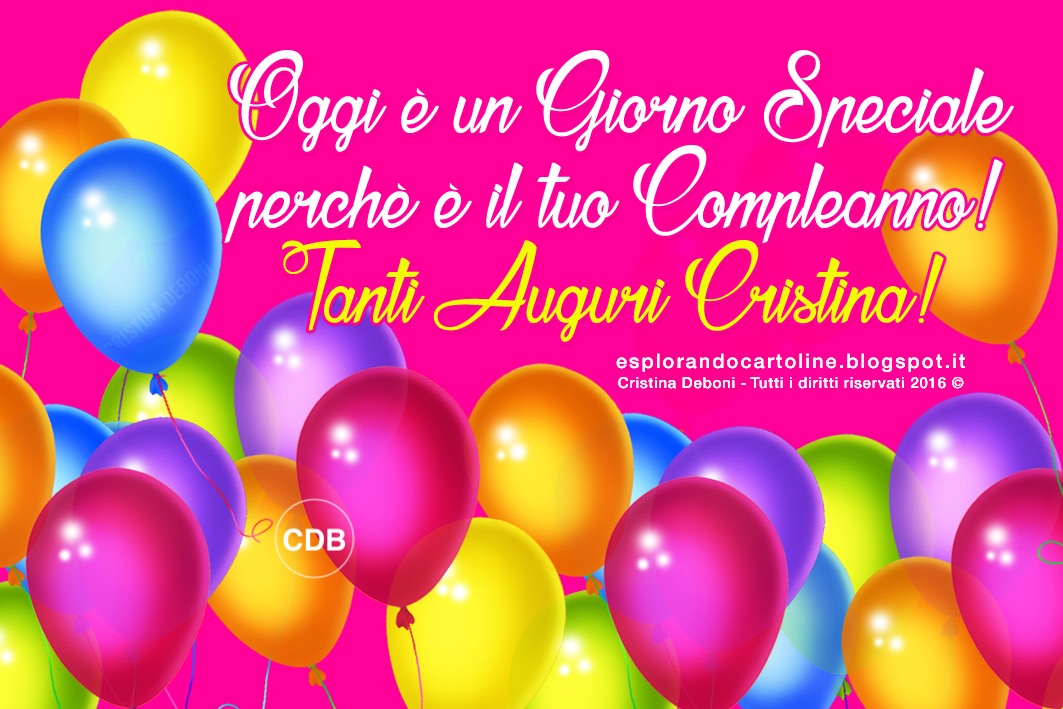 CDB Cartoline per tutti i gusti Cartolina 🌸🌷🌸🌷 BUON COMPLEANNO! Oggi è jpg (1063x709)