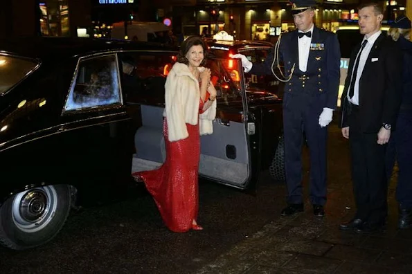 Swedish Royal Family attended a gala performance at the Oscars Theatre