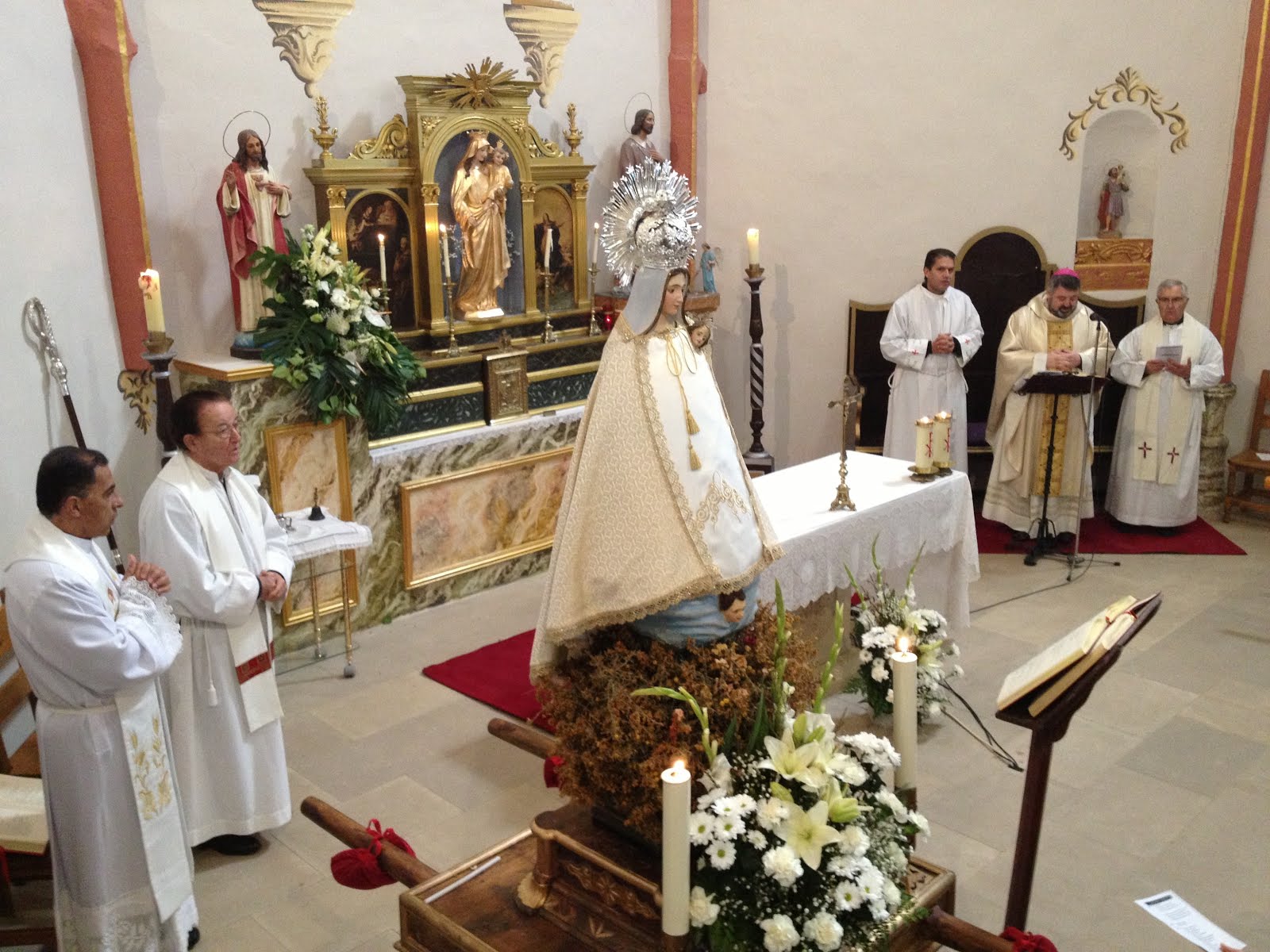 Fotogaleria: La Virgen de la Aliaga visita La Hoz de la Vieja. Diciembre 2013