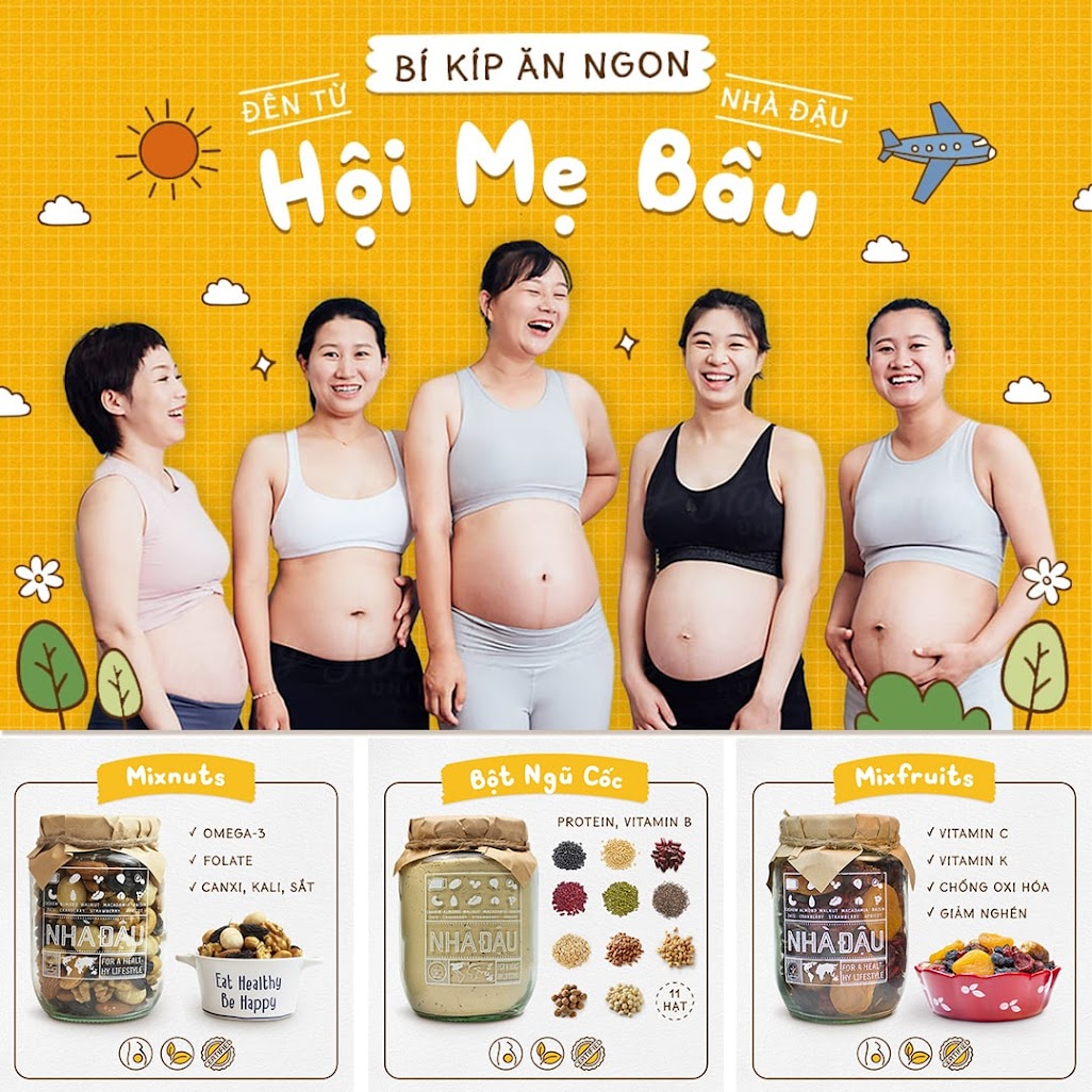 [A36] Dinh dưỡng cho Bà Bầu để thai nhi phát triển thể chất và trí tuệ