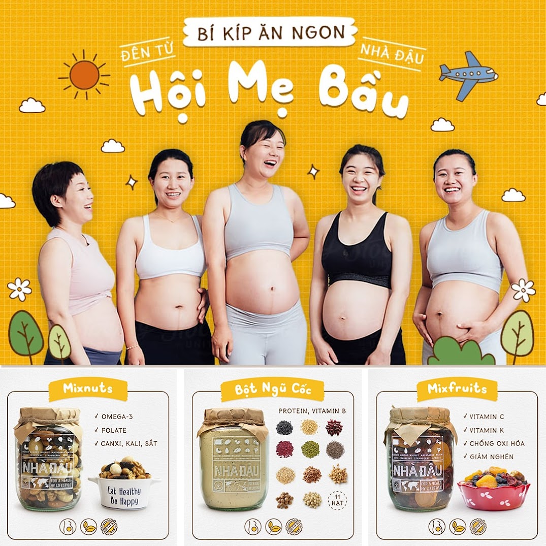 [A36] Bà Bầu nên ăn gì để Mẹ khoẻ, Bé thông minh?