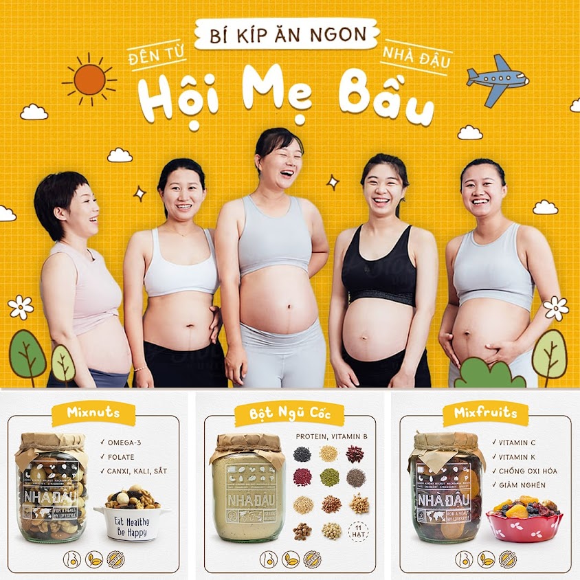 [A36] Bí kíp chọn đồ ăn vặt giàu dinh dưỡng cho Mẹ Bầu tháng cuối