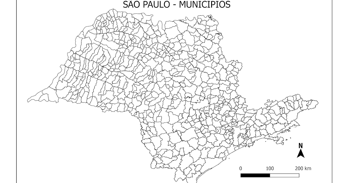 MAPA MUNICÍPIOS DE SÃO PAULO PARA COLORIR EM PDF Suporte Geográfico MAPA MUNICÍPIOS DE SÃO PAULO PARA COLORIR EM PDF Suporte Geográfico