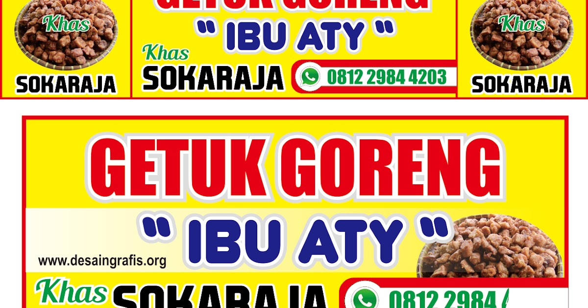 Banner Nasi Goreng Cdr