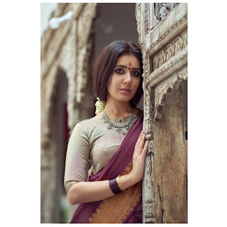 Raashi Khanna Saree Photoshoot