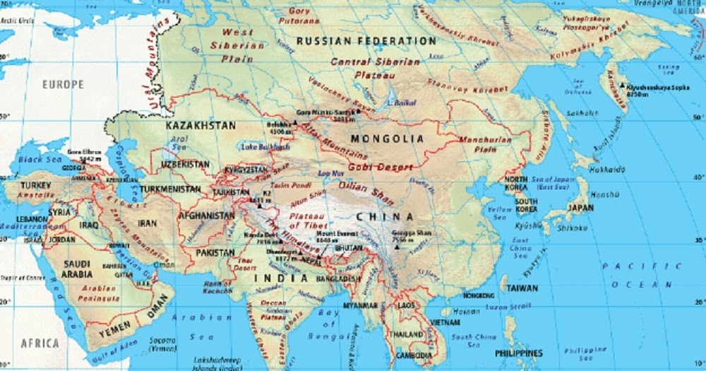 Ratna0808 LETAK DAN LUAS BENUA ASIA Ratna0808 LETAK DAN LUAS BENUA ASIA