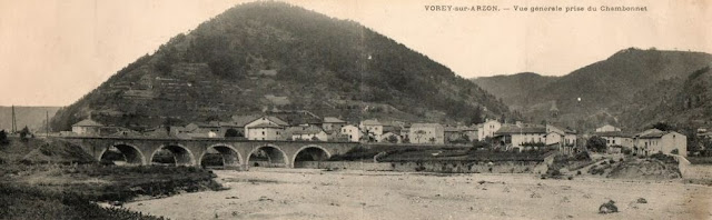 CPA haute Loire, Vorey