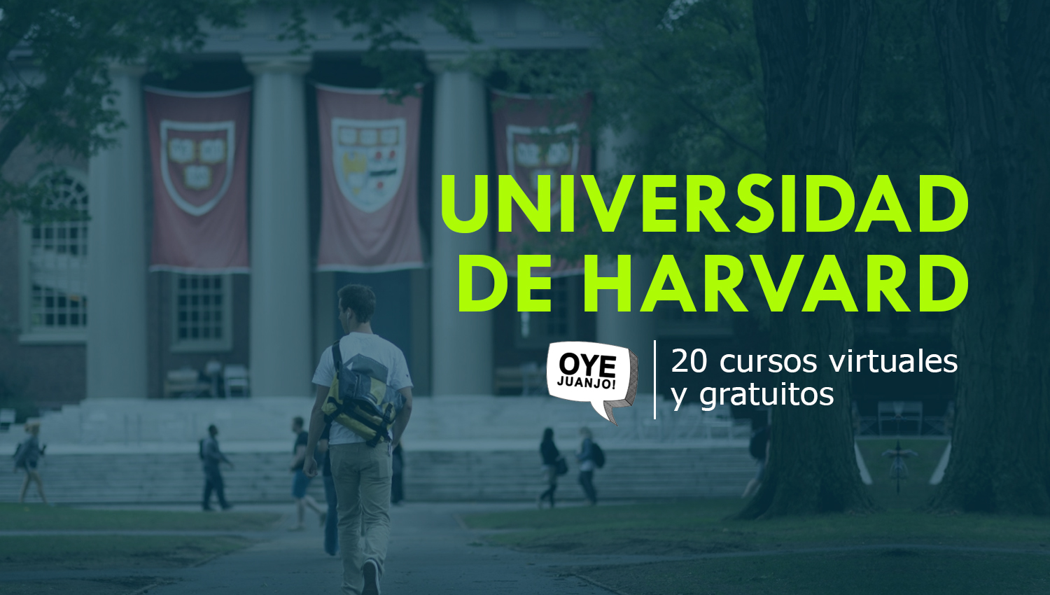 20 cursos online gratuitos de Harvard para realizar desde casa