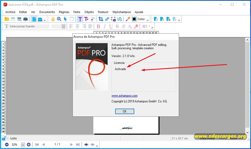 Ashampoo PDF Pro Full Español