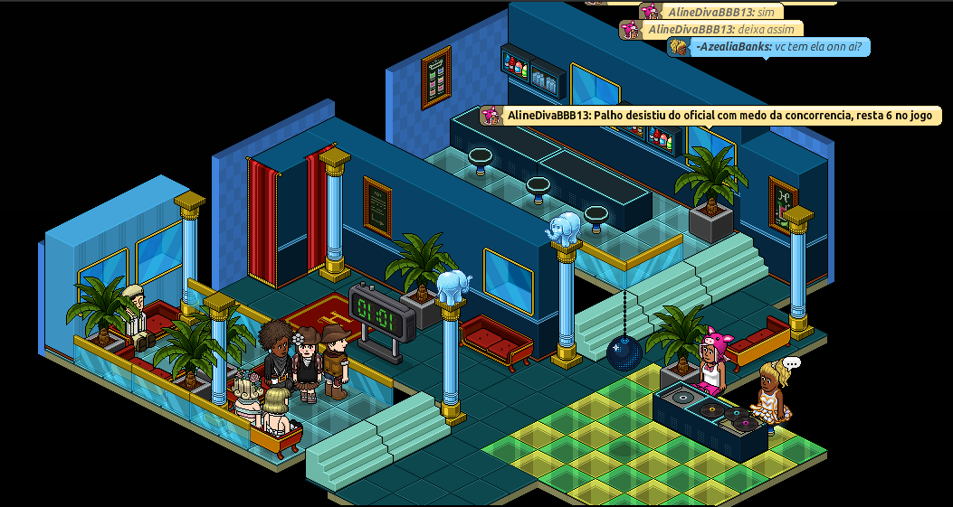 Habbo Da Aline - O Maior Blog do Hotel: Nostalgia #4 - Troca de Roupas