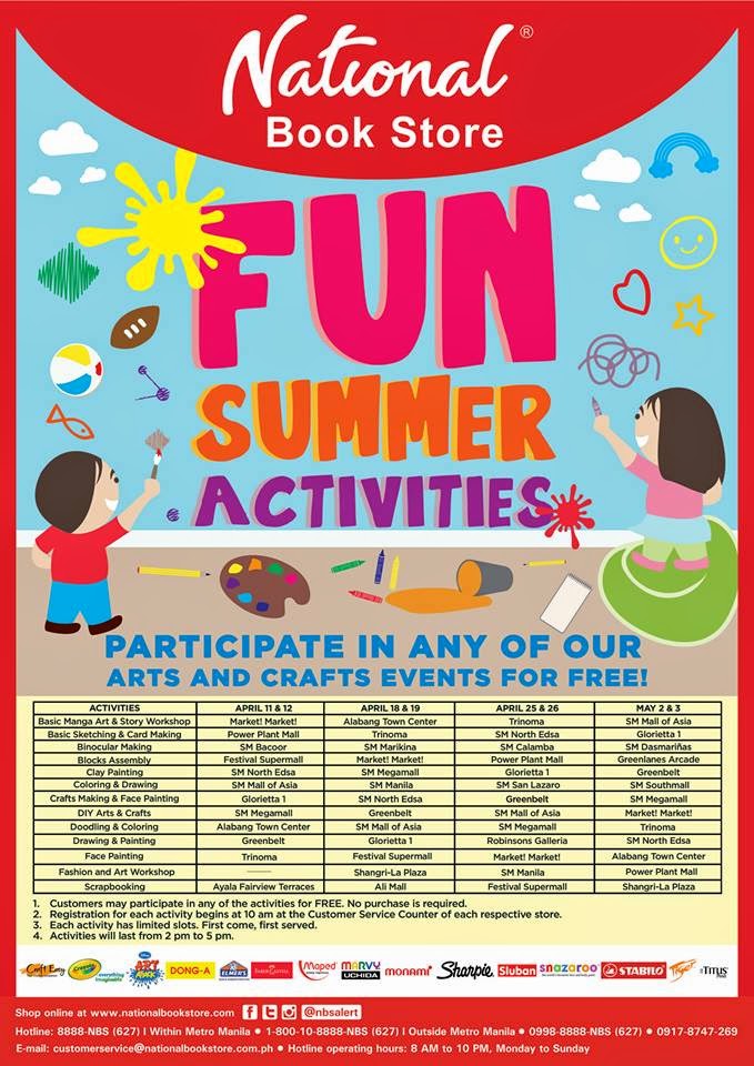 Manila Shopper Summer & Activities 2015