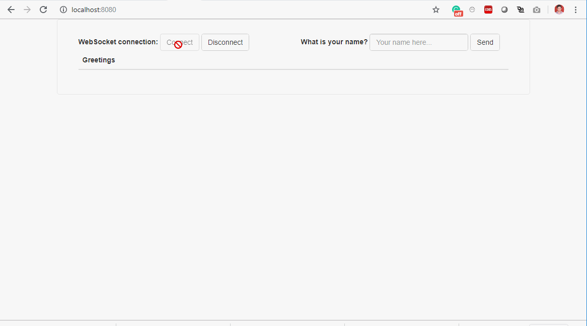 Spring Boot WebSocket STOMP SockJS Example