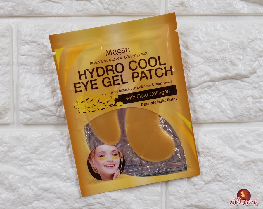 Product Review Megan Hydro Cool Eye Gel Patch Dear Kitty Kittie Kath