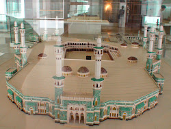 Maquette de la Mecque, là où chaque musulman doit aller au moins une fois dans sa vie