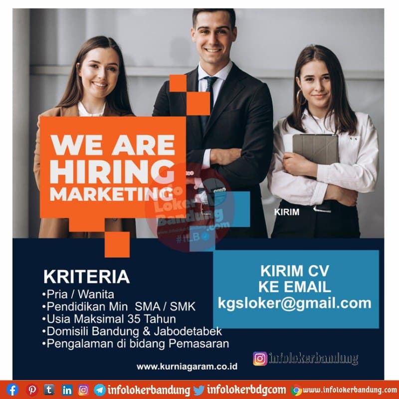 Lowongan Kerja Pt Global Kapital Investama Gk Invest Maret 2021 Info Loker Bandung 2021