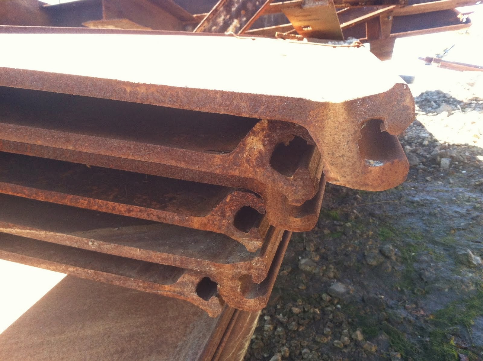 FS Supply Co PS32 Flat Sheet Piling, 60 feet long newish