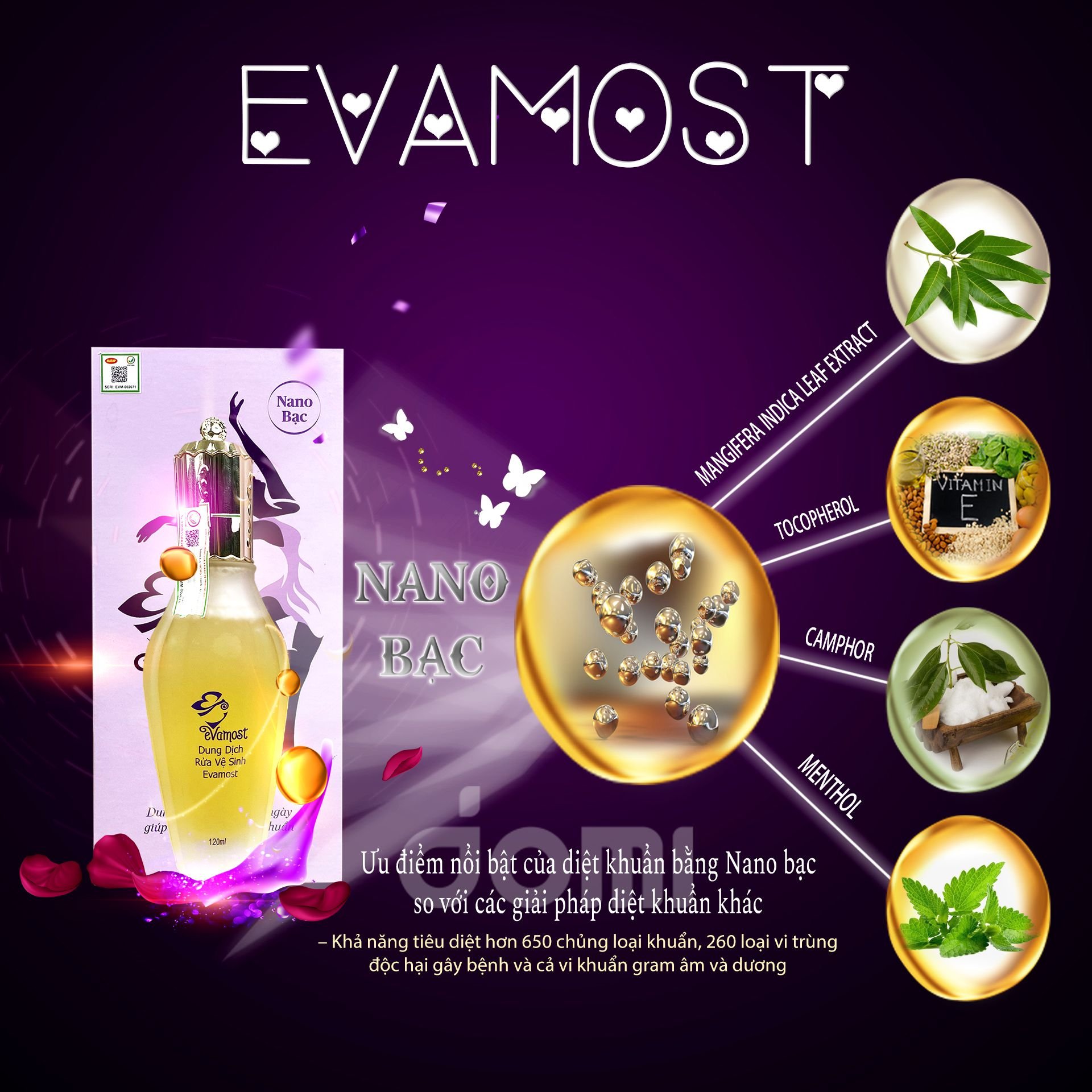 Dung dịch vệ sinh Evamost Cleaning Solution