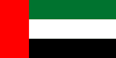 Logo Gambar Bendera Negara Uni Emirat Arab PNG JPG ukuran 400 px