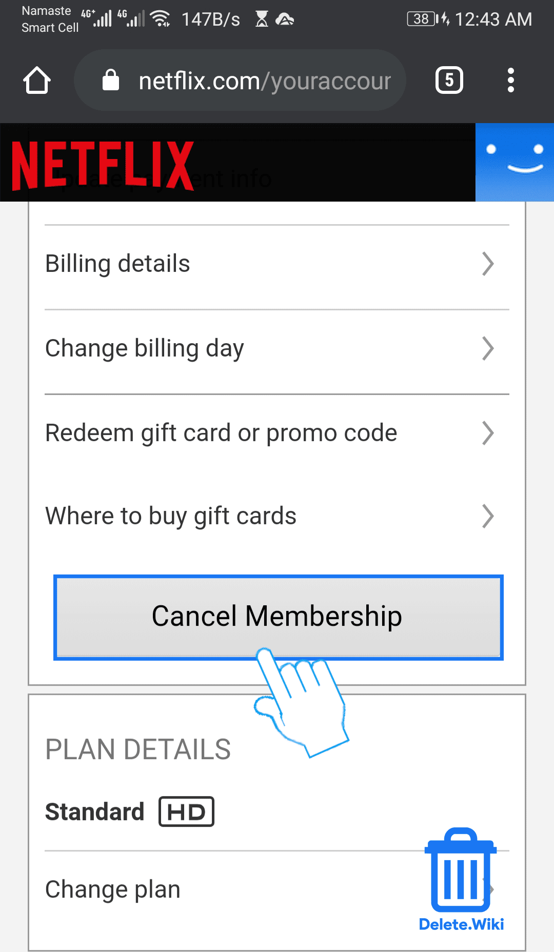 How To Cancel Your Netflix Subscription on Android, iOS & TV Browser