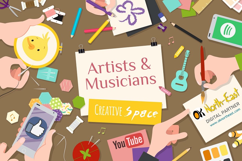 Digital Facebook Marketing for Artists and Musicians by OK North East