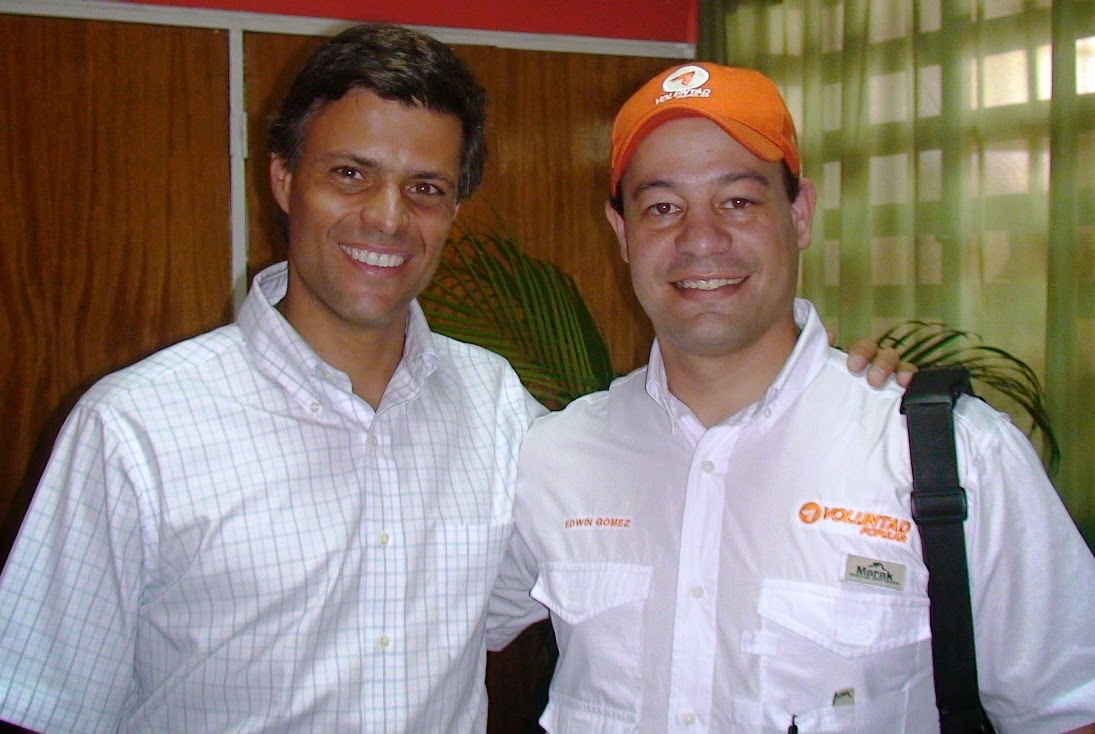 Con Leopoldo López