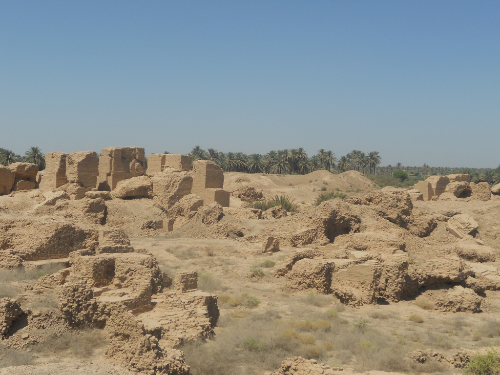 Portion of the Babylon site still in ruins. Image credit: James Gordon ...