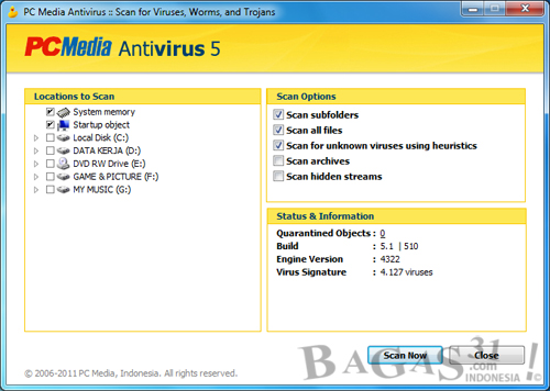 Adithdemons.Blogspot.com: PCMAV Antivirus 5.1 Valhalla
