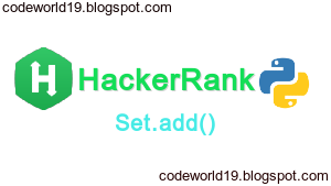 Set Add In Python Hacker Rank Solution