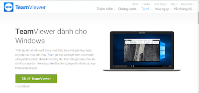 Hướng dẫn cài đặt và sử dụng TeamViewer 12 chi tiết