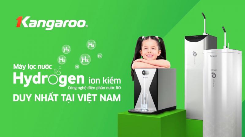 Máy Lọc Nước Hydrogen Kangaroo Ion Kiềm Điện Phân KG100ES