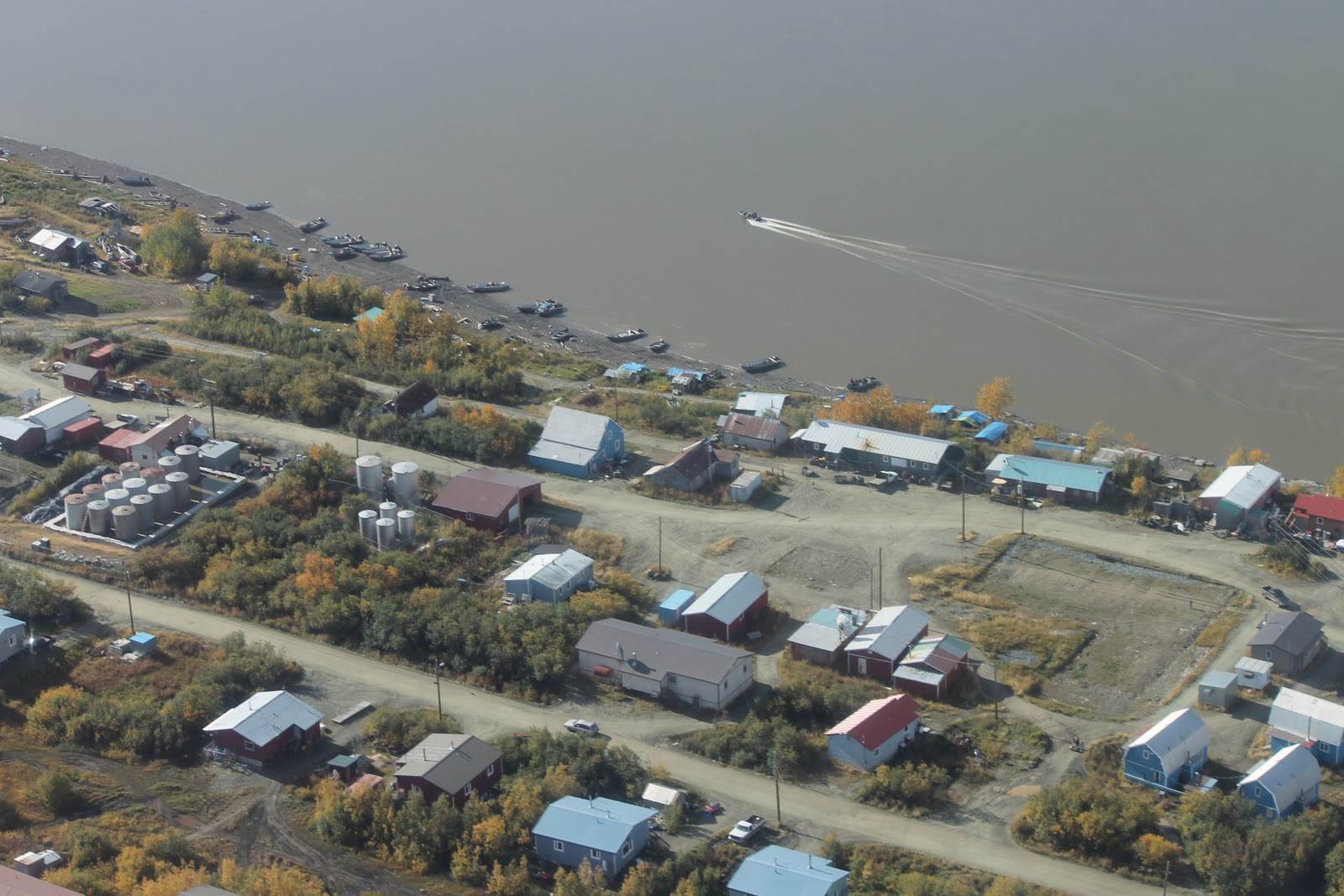 Teaching in Rural Alaska Marshall From the Air