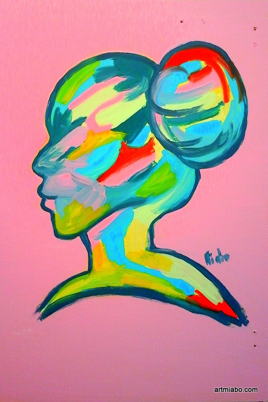 SILHOUETTES_ ABSTRACT PROFILE FACES. ABSTRACT ART BLOG BY MIABO ENYADIKE