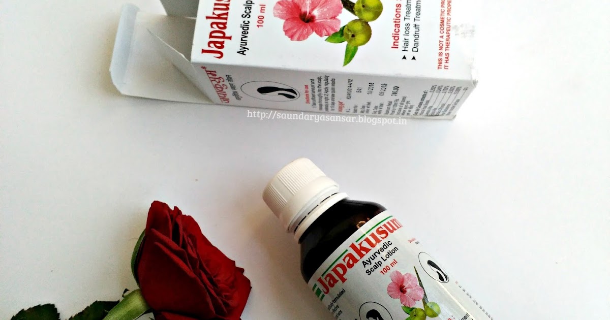Beauty and Fashion obsessions Japakusum Ayurvedic Scalp lotion for
