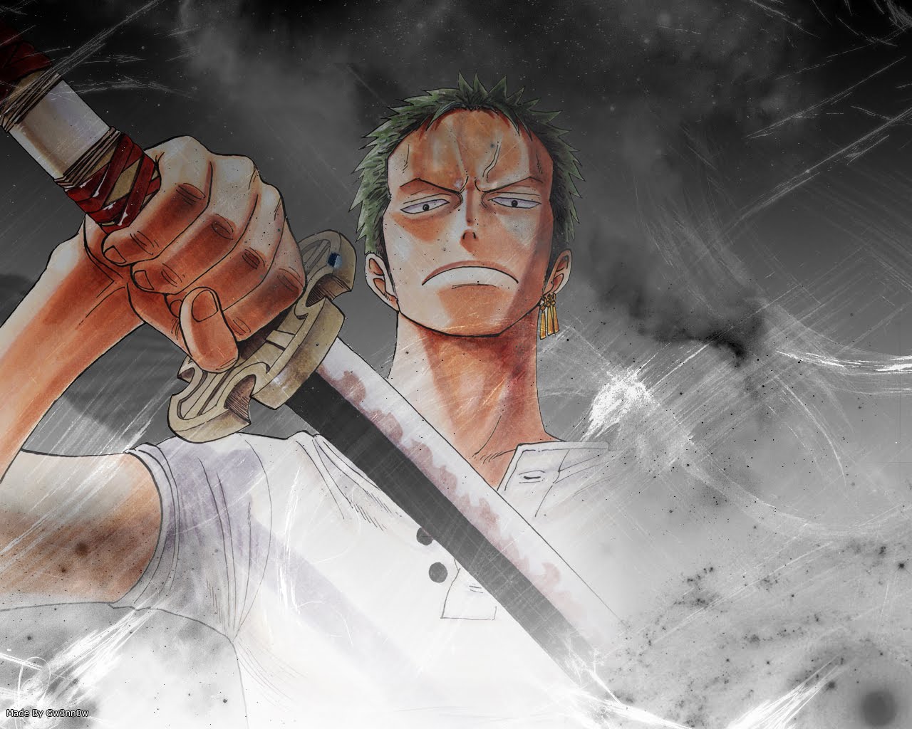 Wallpaper Roronoa Zoro Angry Face on Loguetown | Wallpaper HD Collection in The World