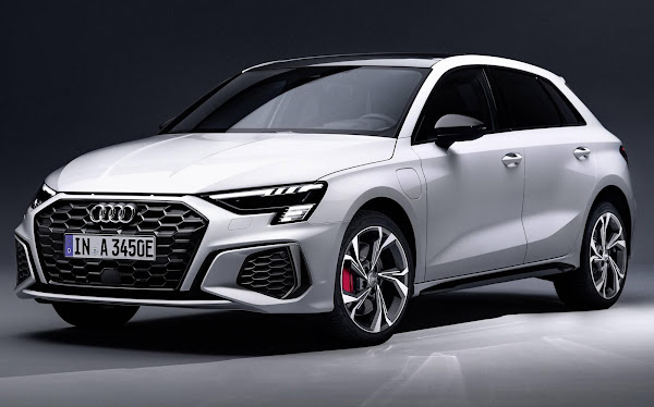 Audi A3 Sportback ganha versão híbrida plug-in com 245 cv