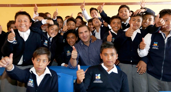 Puebla respalda la Reforma Educativa: Moreno Valle