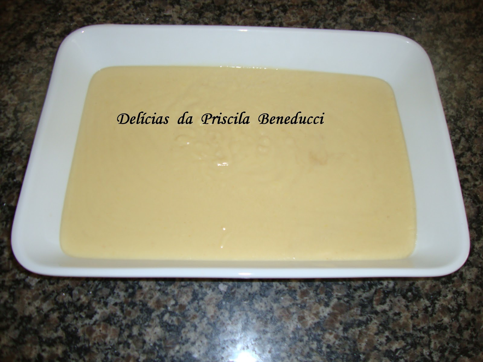 Receitas e Coisinhas Creme Belga com Creme Inglês de Leite Moça