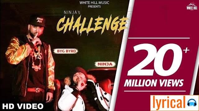 Challenge Lyrics in English– Ninja | Sidhu Moose Wala