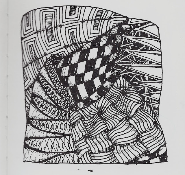 Zentangle Pattern Floor | french fries on the floor zentangle zentangleinspiredart Zentangle Pattern Floor | french fries on the floor zentangle zentangleinspiredart