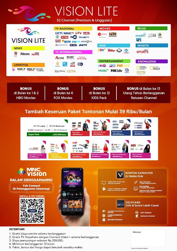 TOP TV || Rp. 69.900 / Bulan: TOP TV BALIKPAPAN