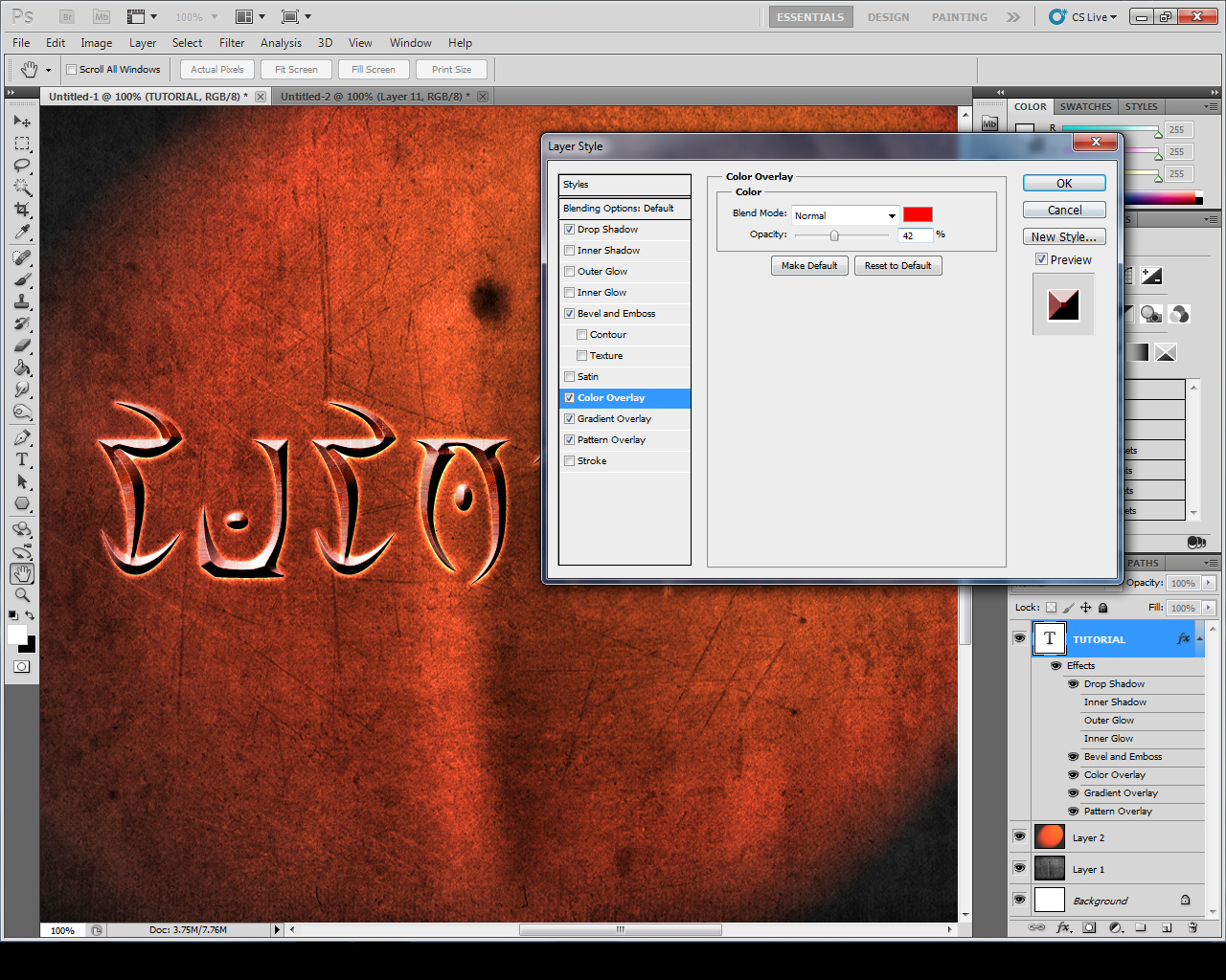 V3N0M's - 2D and 3D art: Magic Runes Text Effect