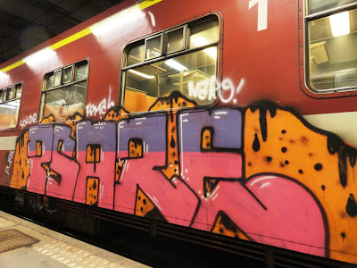 psare graffiti train