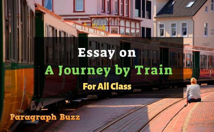 Essays on a journey of a student