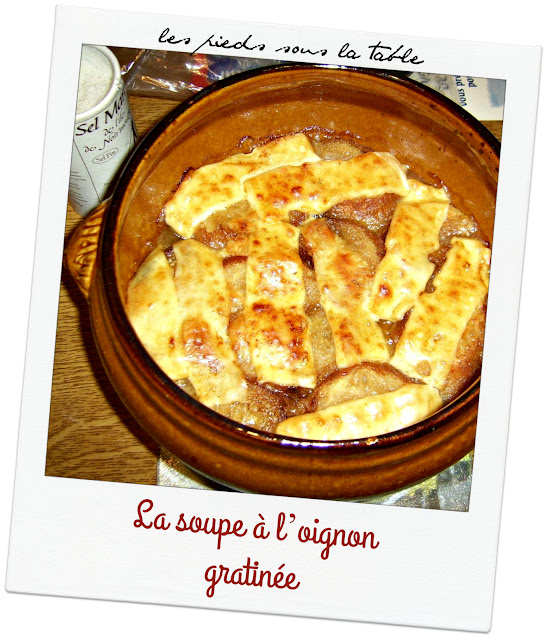 La soupe à l’oignon gratinée