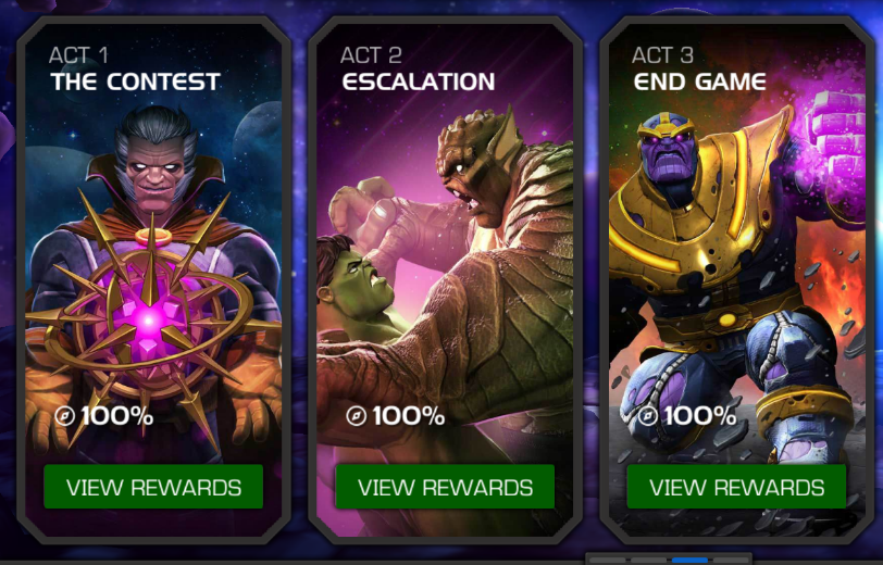 MCOC STORY QUEST ACT 1 TO 3